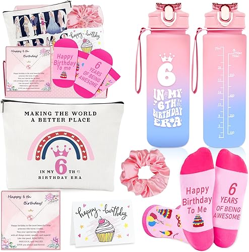 Miniatura 21 de Set de regalo en caja de botella de agua fabulosa de 25oz de color rosa, regalos de cumpleaños para mujeres - Divertidas ideas de regalo de