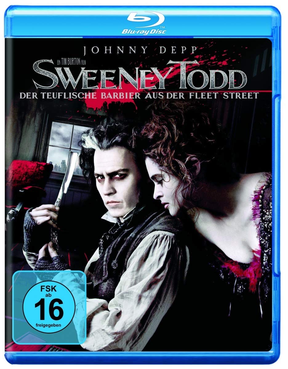 SWEENEY TODD (BLU-RAY) - VARIO