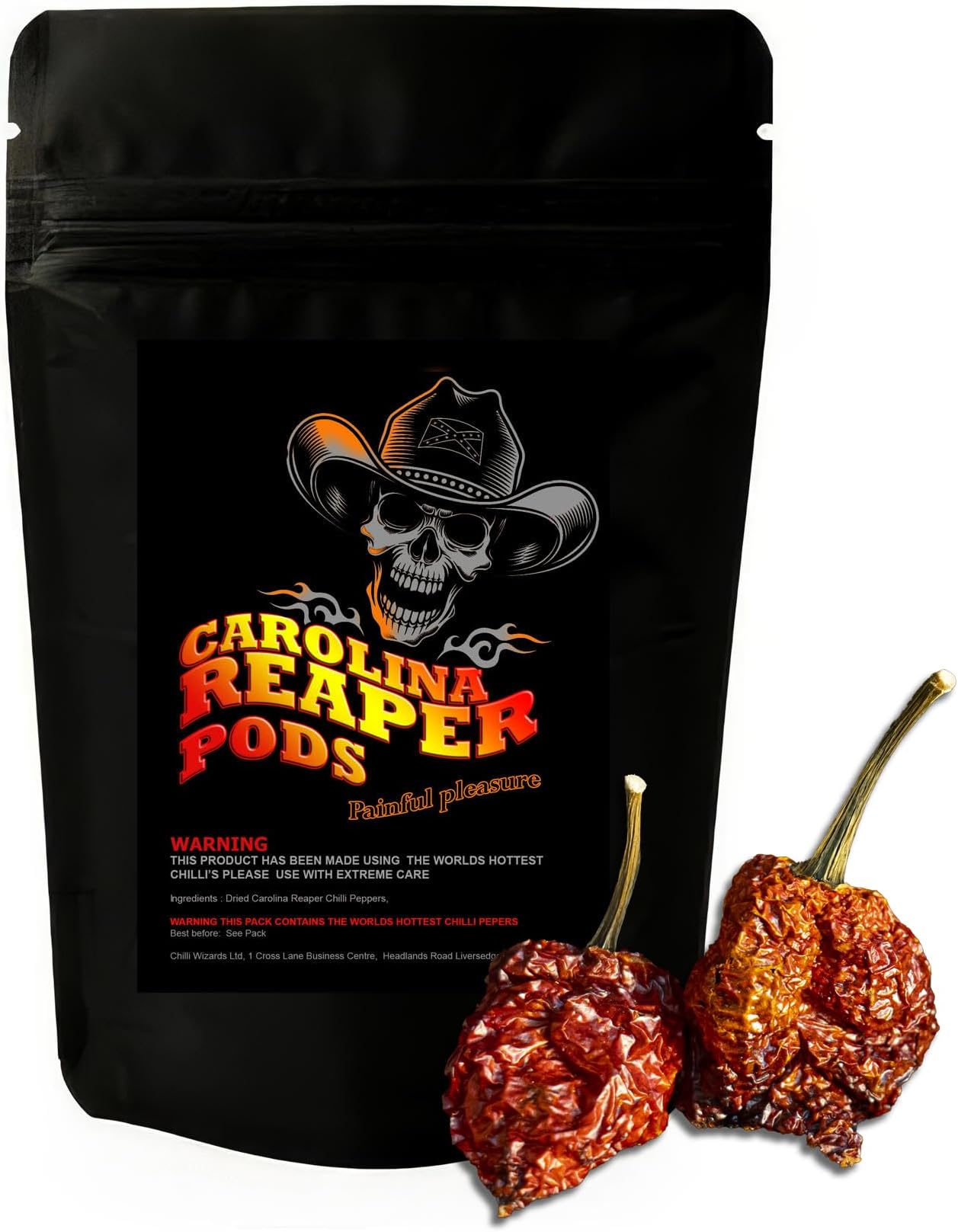 iFuntecky Chilli Wizards Carolina Reaper Dried Pods