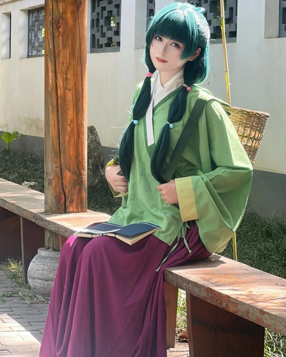 Maomao Cosplay Costume with Hairpin The Apothecary Diaries Cosplay Outfit for Women