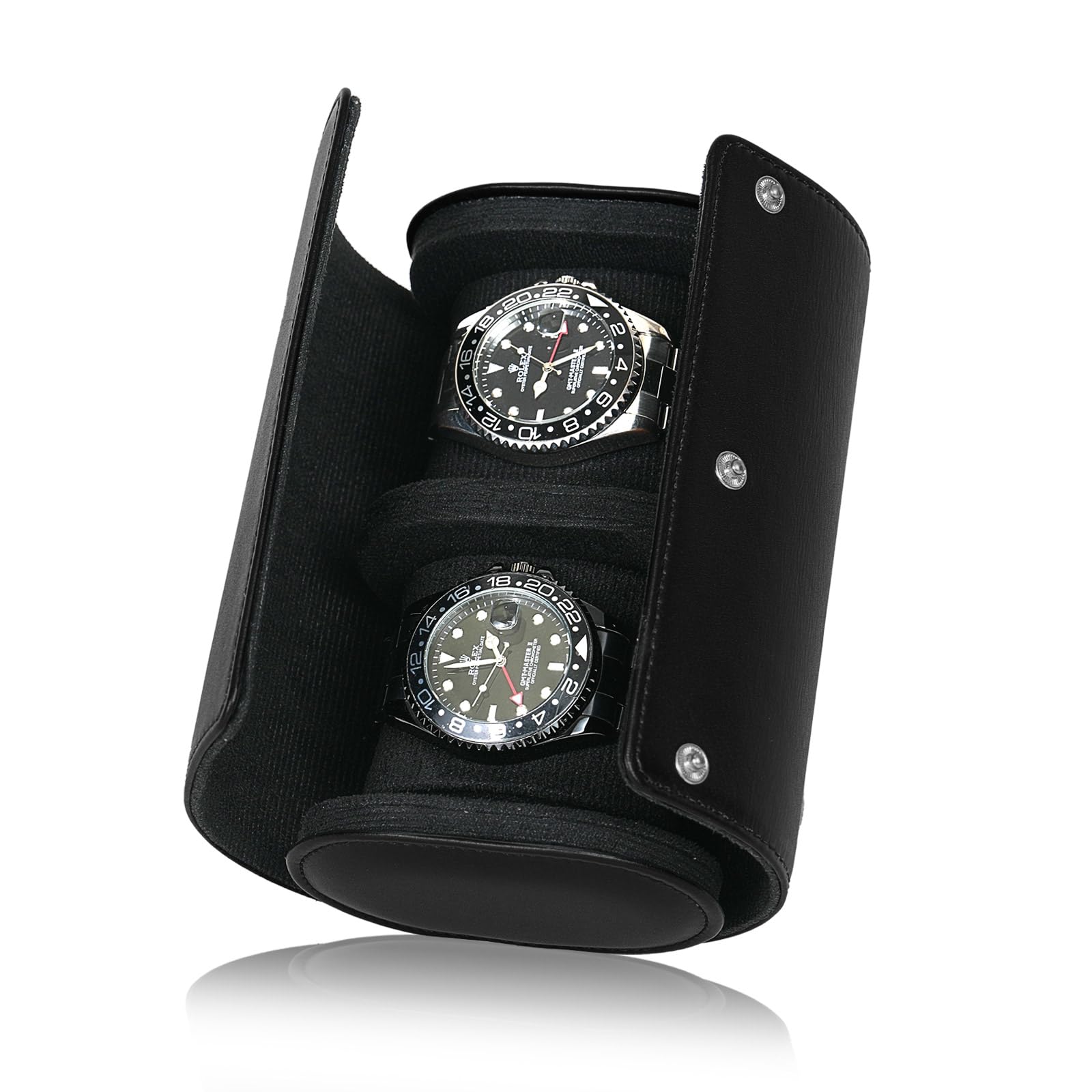 ÉTUI DE TRANSPORT pour montre Audemars Piguet noir en cuir véritable boîte de... EUR 83,27 - FR