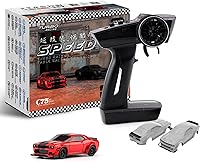 Vista 14 de Turbo Racing C61 1:76 Escala Drift RC Car con Gyro Mini Full Proporcional RTR 2.4GHZ Control remoto con 2 carrocerías reemplazables (morado)