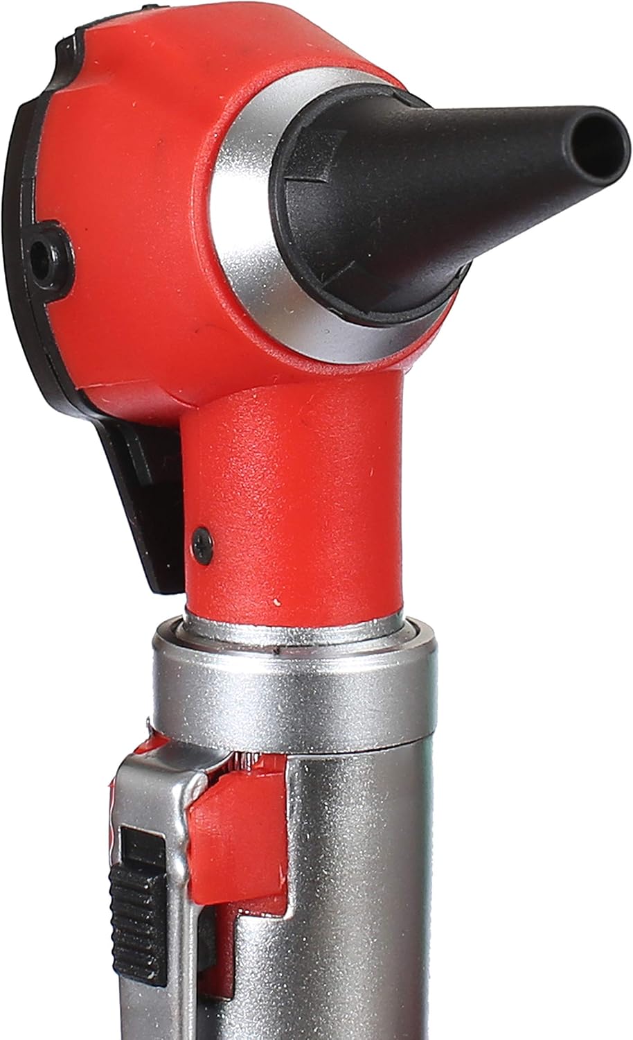 Primac FiberOptic Mini Earscope - Made for Students, Nurses & Home Use (Red)