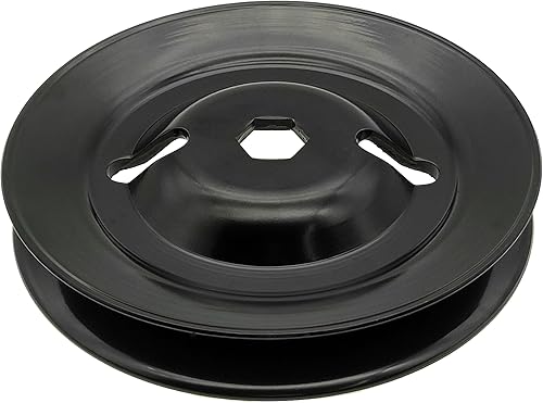 q&p La polea del husillo reemplaza a M155979 GX20335 con GY20454 husillo para cortacéspedes John Deere 155c, L120, L130, Z245, Z255, Z355E EZtrak