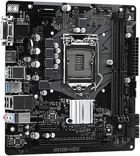 Desktop Motherboard Fit for ASROCK H410M-HDV Mainboard Socket 1200 Support I9-10900K 10850K I7-10700KF CPU Intel H410 Chipset 2 X DDR4 64GB Micro ATX