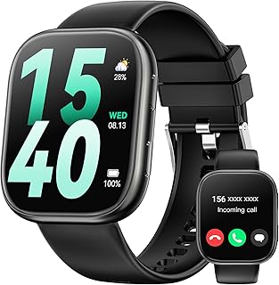 Smart Watch for Women Men,1.83" HD Smart Watch with Heart Rate/SpO2/Sleep Monitor,2025 Fitness Watch with Bluetooth Call,1...