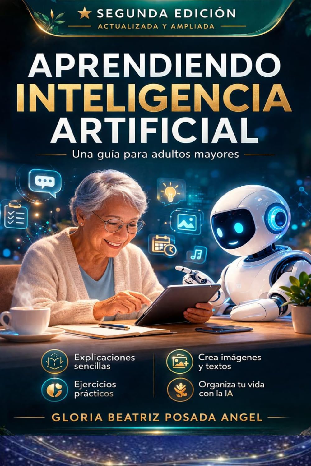 Aprendiendo Inteligencia Artificial: Guia para adultos mayores (Inteligencia Artificial para la Vida Real)