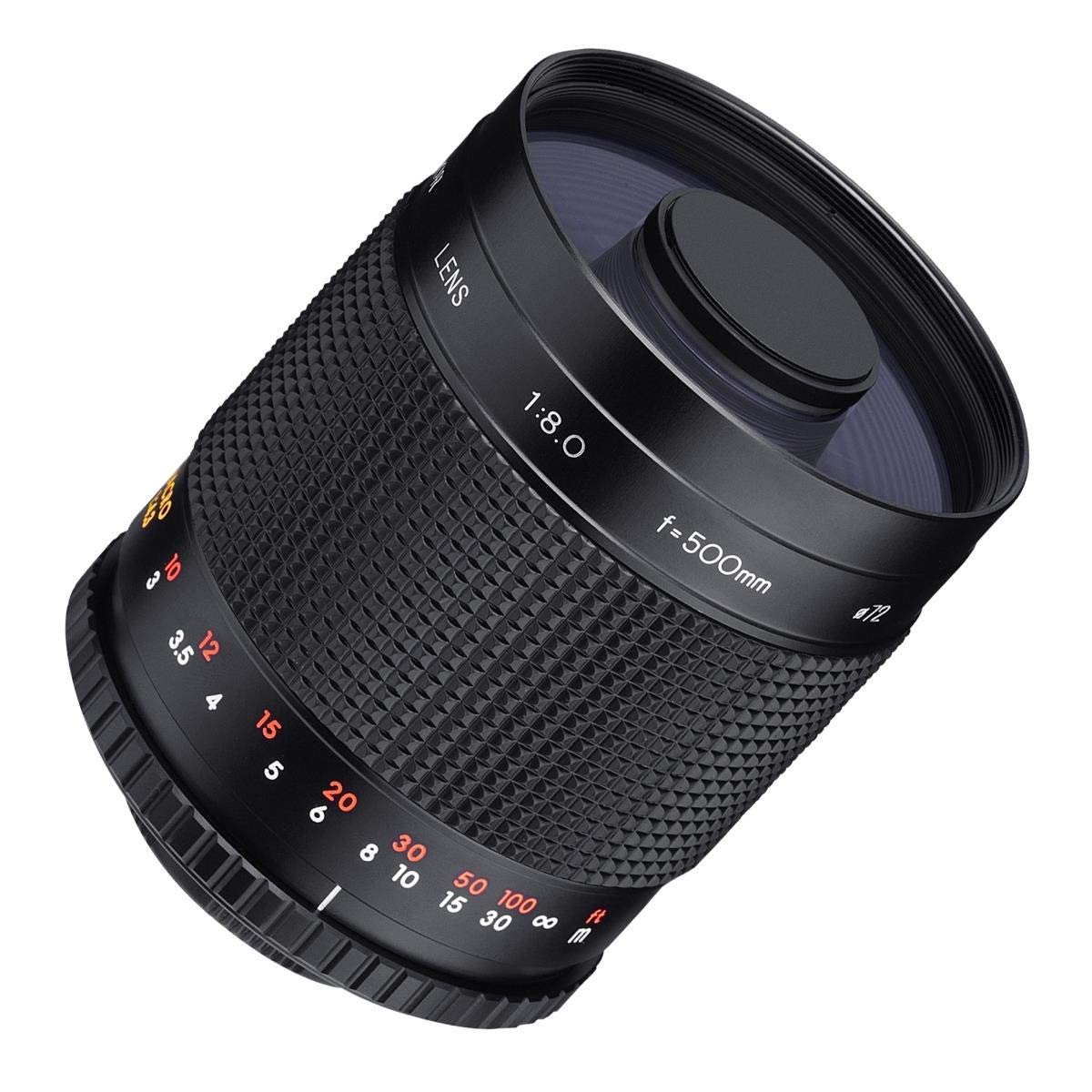 Lente Reflex Samyang 500 mm F/8.0 Mc Nero Mastro - Dettaglio