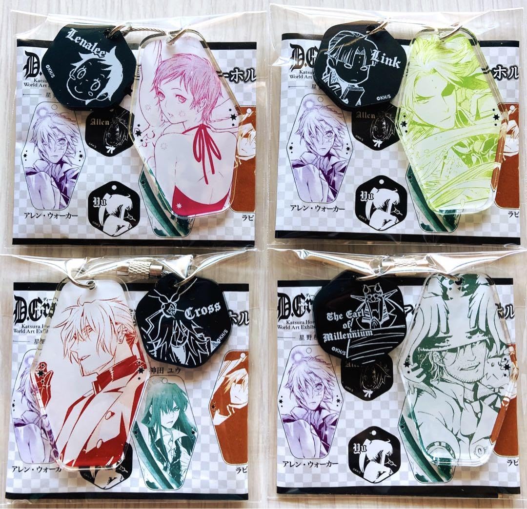 D.Gray-man 原画展 グッズ 4点セット Amazon.co.jp: d.gray-man原画展アクキー4点セット : ホビー