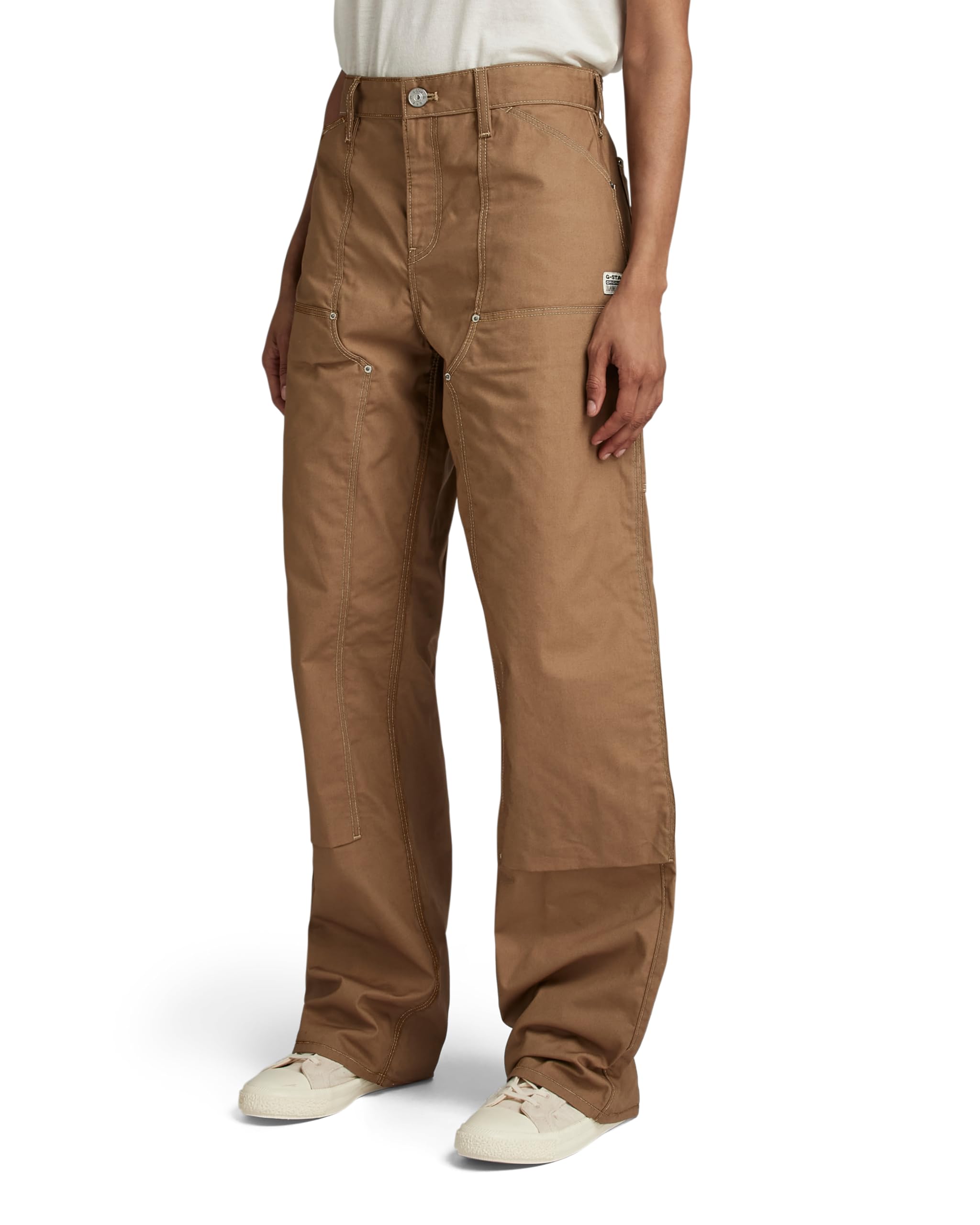 G-Star Women's Judee Carp Pants, Brown (dk fawn D24396-D387-7172), 30W / 32L