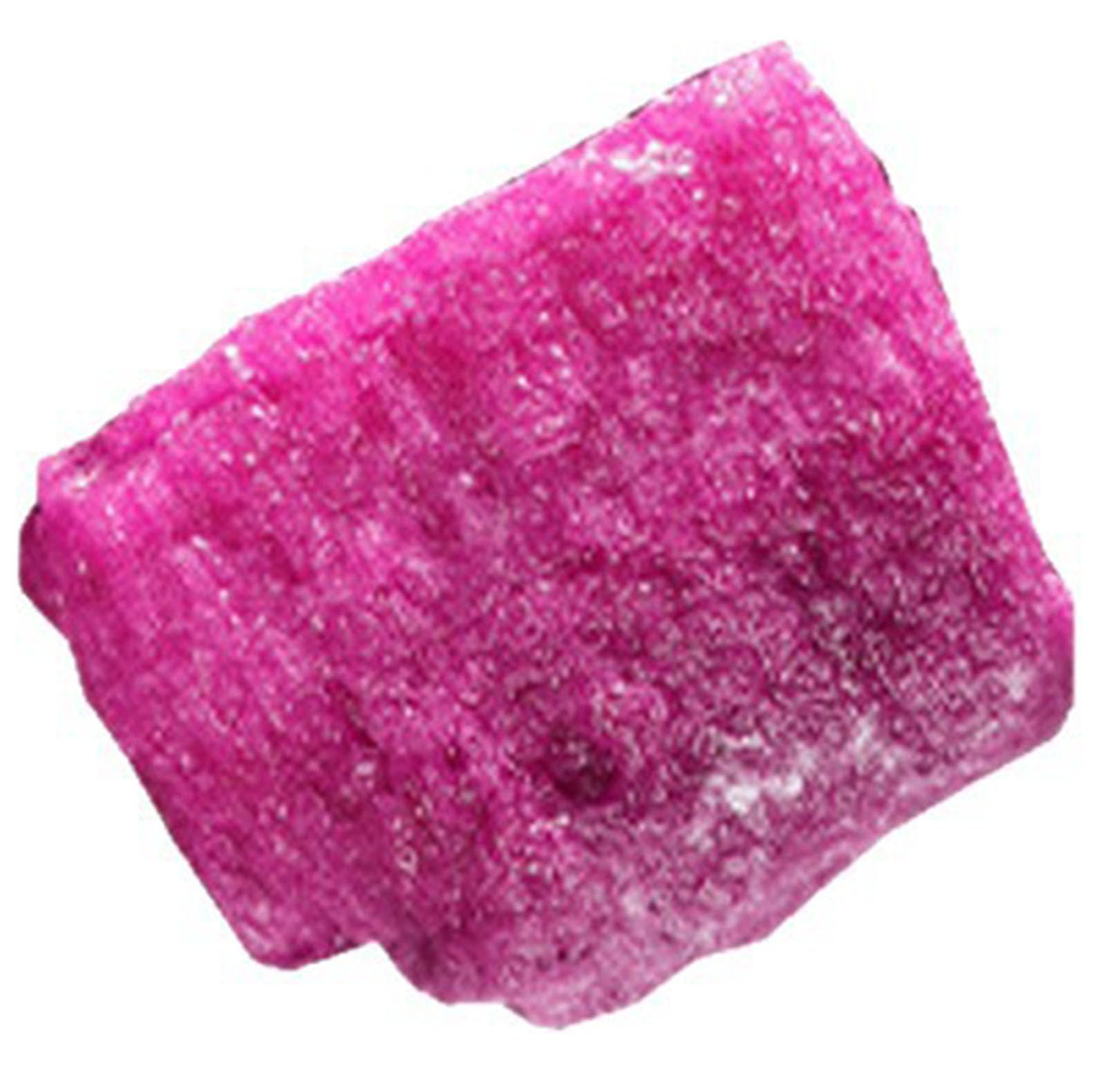 Zooeeyll Natural Red Corundum Raw Crystals, Home Decor Healing Raw Stones