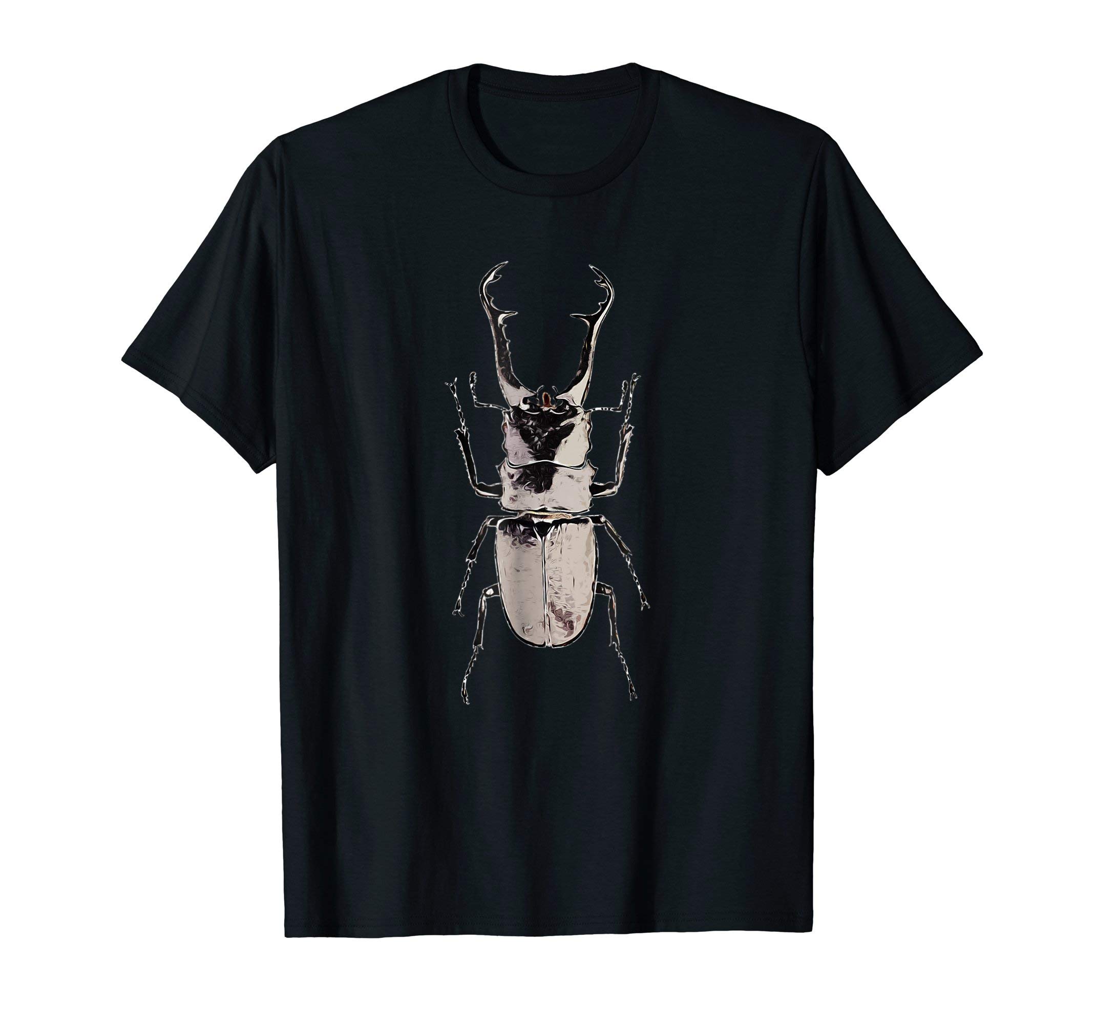 Cool Black Giant Stag Beetle T-Shirt T-ShirtOEKO-TEX STANDARD 100