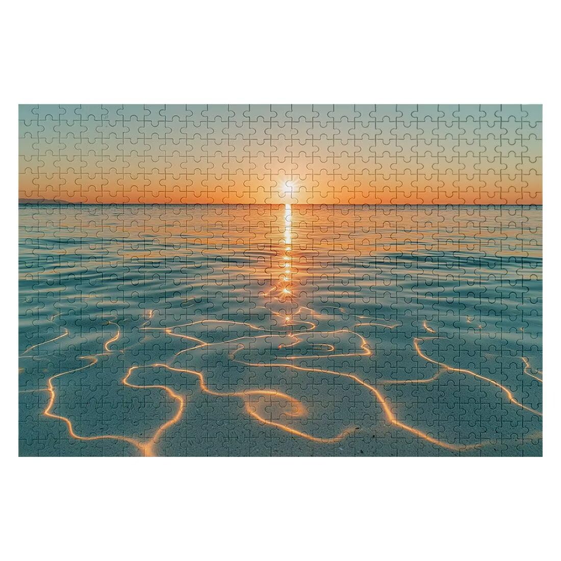 4000 puzzli dla dorosłych, puzzle krajobrazowe dla dorosłych 4000, niemożliwe puzzle, klasyczne wymagające gry edukacyjne, drewniana gra dla rodzin, prezenty dekoracyjne, motyw: ocean -2102