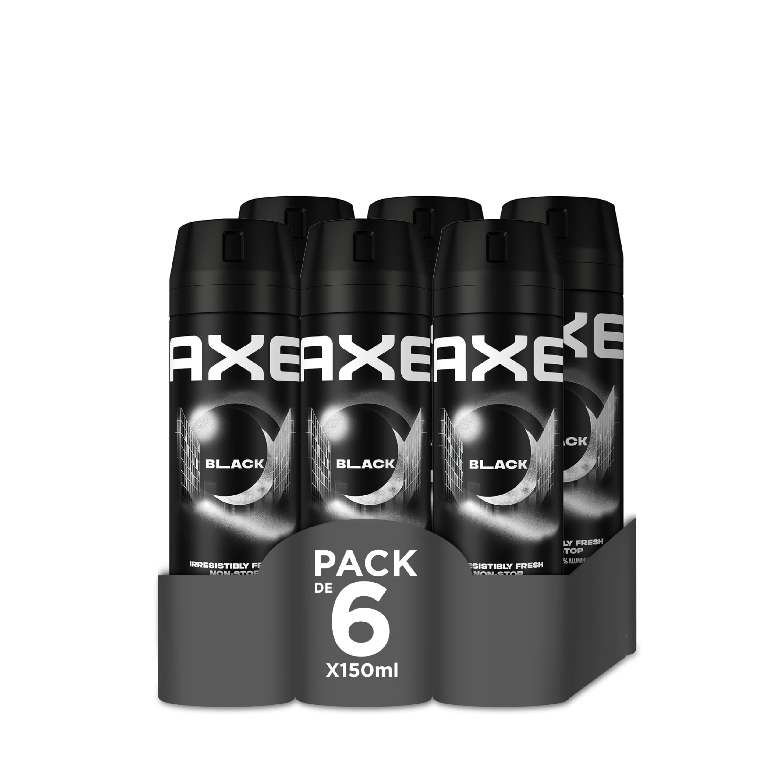 Axe Dark Temptation Desodorante - 150 ml - Pack de 6, El embalaje puede variar — view 12