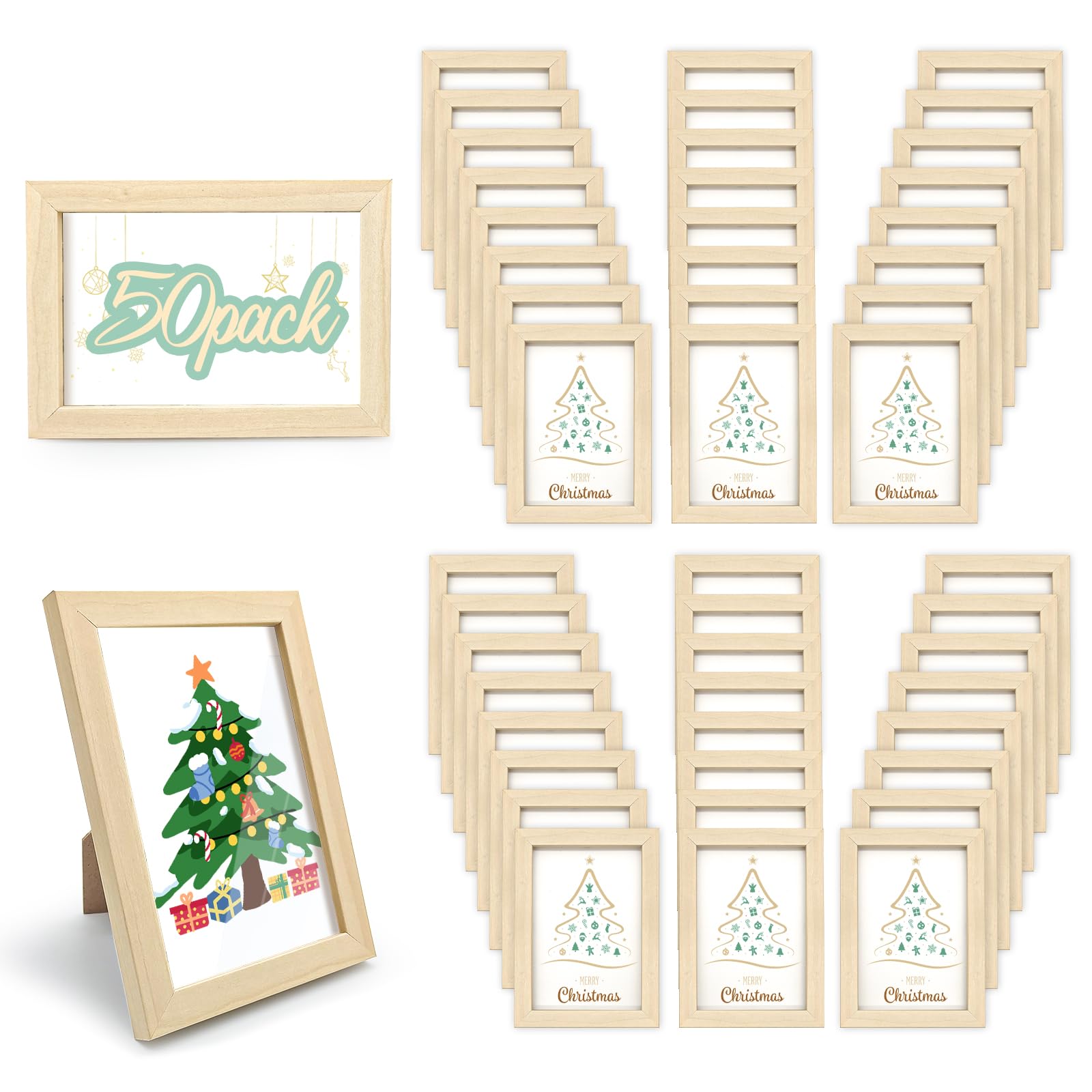 Photo 1 of YOUKE OLA 50-Piece 4x6 Inch Picture Frames