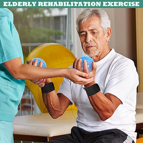 Miniatura 6 de Pelotas de muñeca de órbita ligera con cuerda elástica intermitente, juguetes LED de retorno, regalos de fiesta de cumpleaños para cumpleaños,