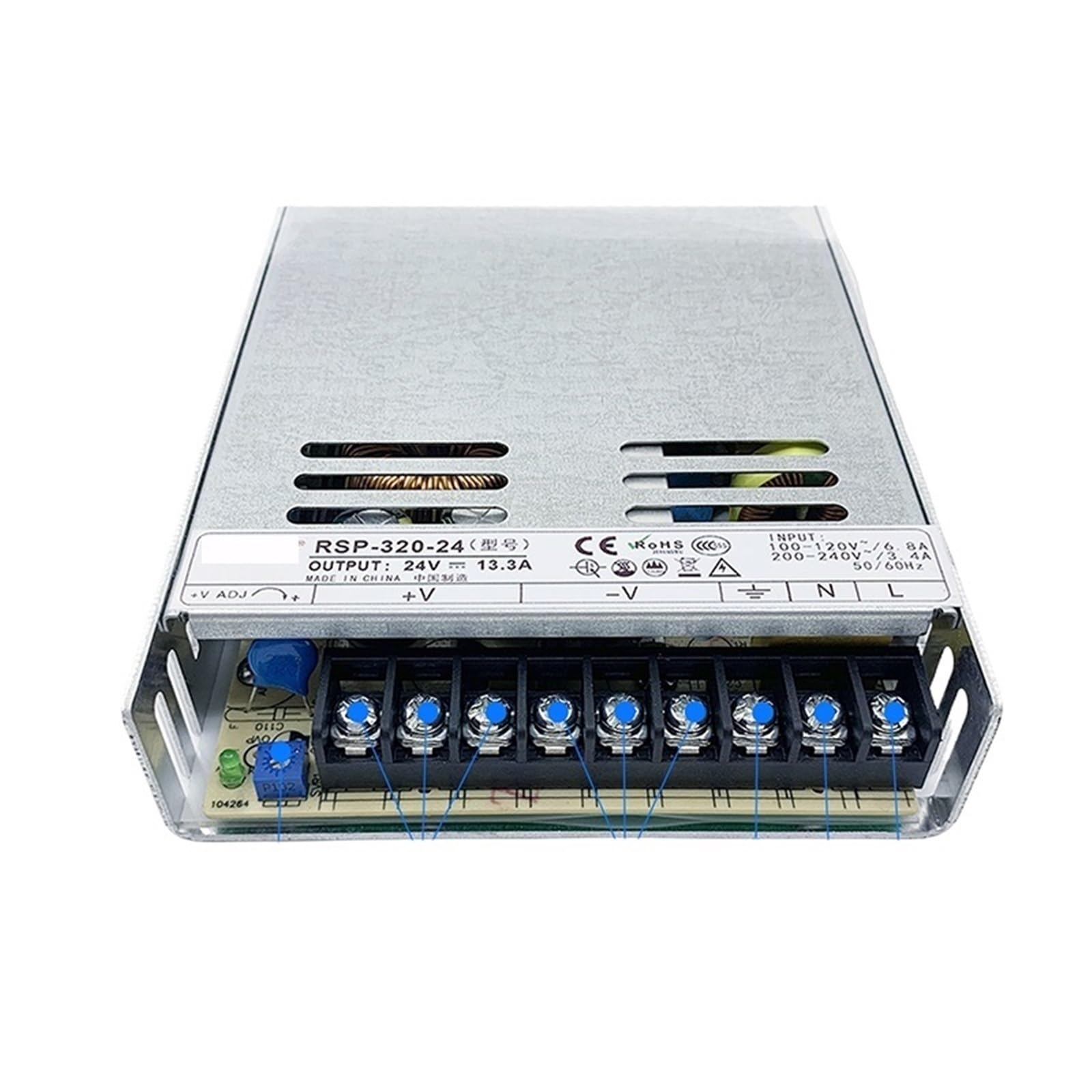 Alimentation RSP-320 24V pour systèmes d'automatisation et de contrôle - 7