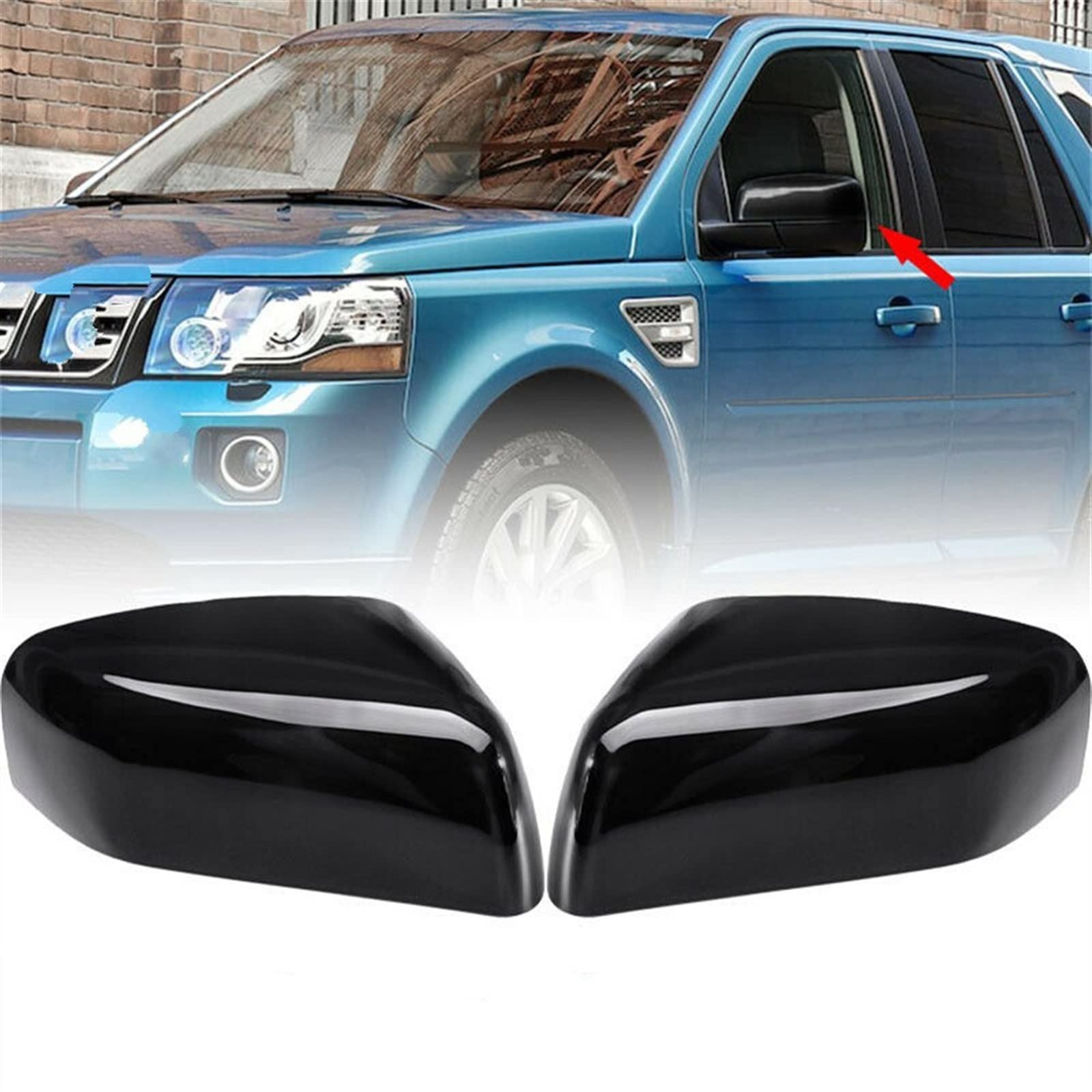 Auto Laterale Copertura Specchio Per L&and R&over Per Range Rover Sport Per Discovery 4 Per Freelander 2 LR2 LR4 2010-2016