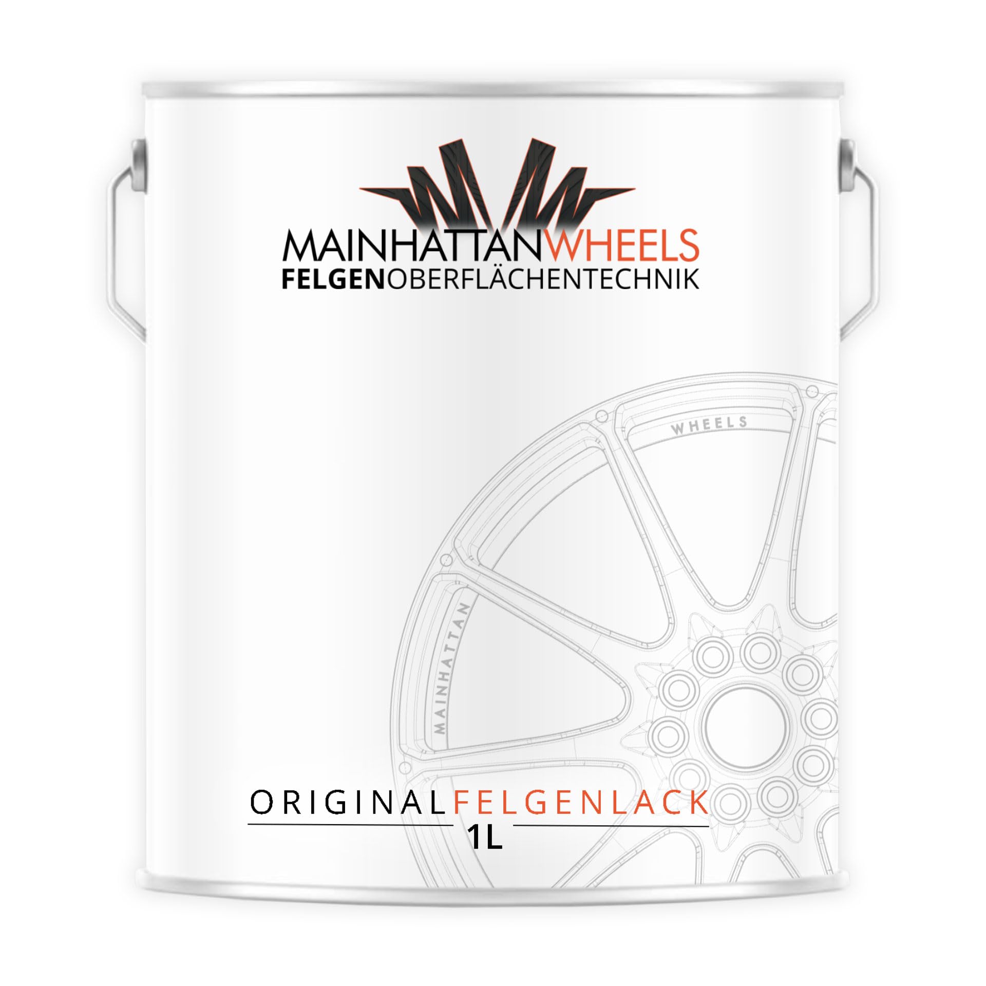 Original Felgenlack Tesla TESLA GUN POWDER NEU-230E Lösemittelhaltig - 1 Liter