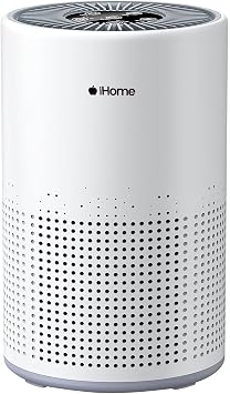 جهاز تنقية الهواء NPO iHome ARP1 فائق الهدوء مع ضوء 100 متر مكعب/ساعة مع فلتر كربون نشط للغاية