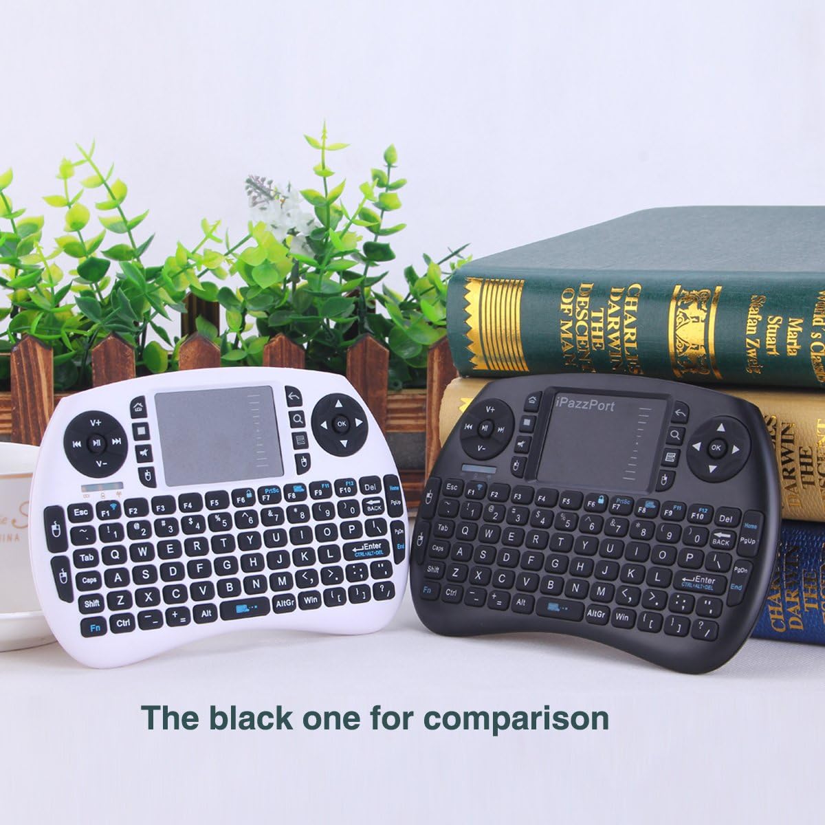 iPazzPort Wireless Mini Keyboard with Touchpad Combo for Android Smart TV