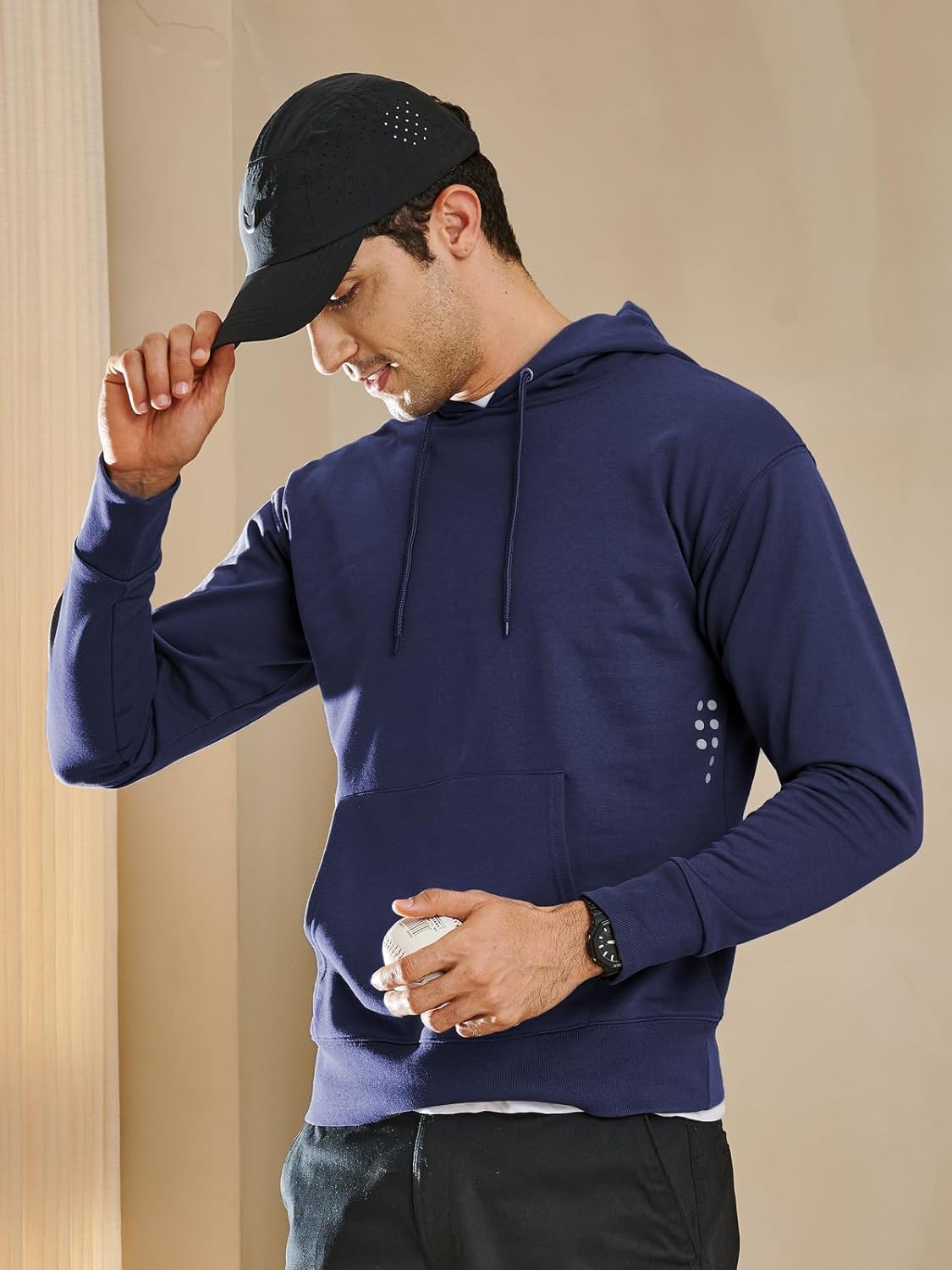 NORTHYARD Men's Cotton Hoodies Long Sleeve Sweatshirt Casual Drawstring Pullover Hoodie With Pocket - Image 3