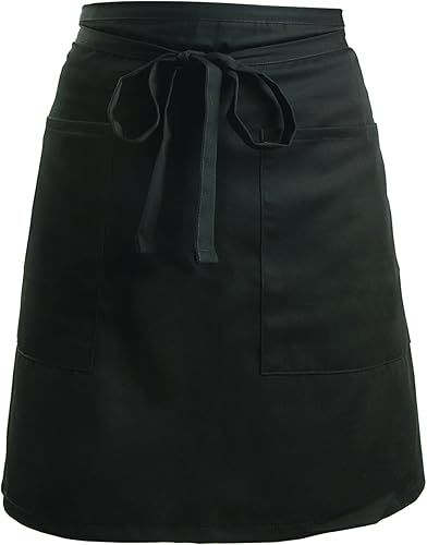 Miniatura 6 de Mercer Culinary M61110WH Genesis Bib Apron with Pocket, White