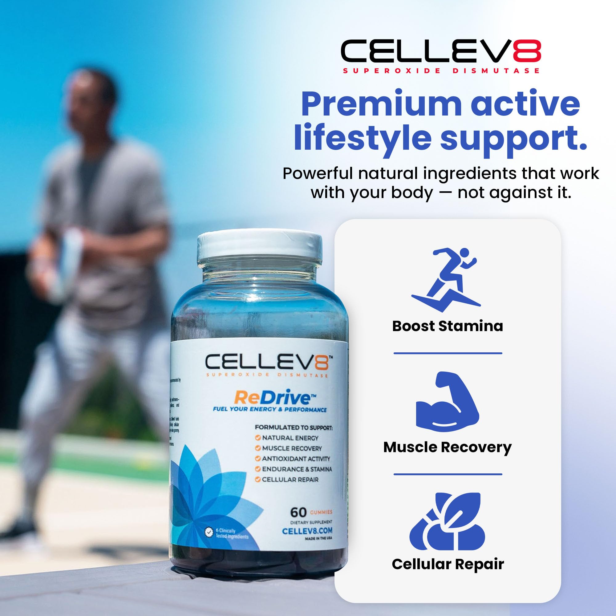 Amazon.com: Cellev8 ReDrive Performance Gummies - 60 Count Amazon.com: Cellev8 ReDrive Performance Gummies - 60 Count