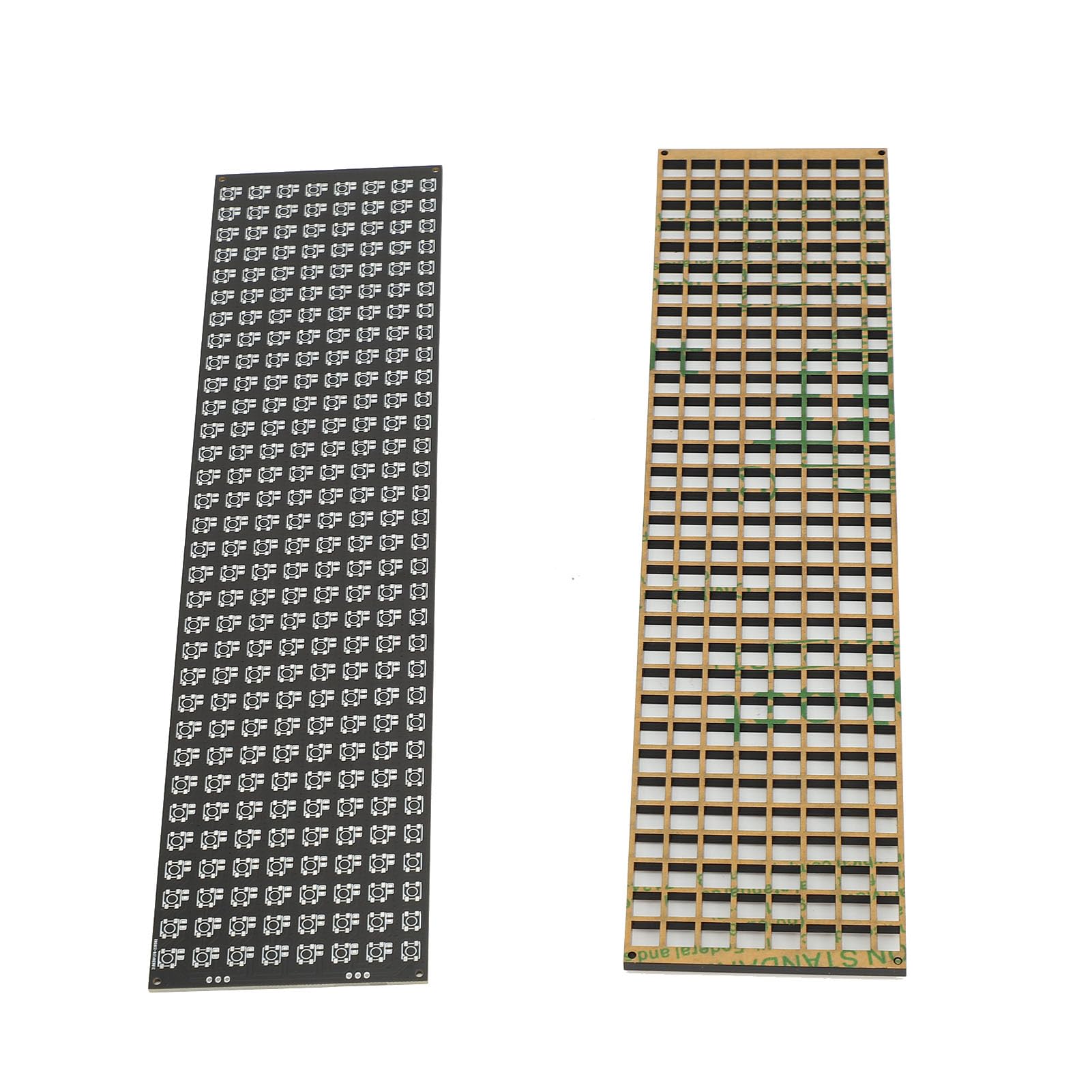 Kit di Saldatura per Orologio Digitale Dimmerabile RGB a Colori con Controllo Vocale per gli Appassionati di Elettronica Plastica ABS 32x8 Dot