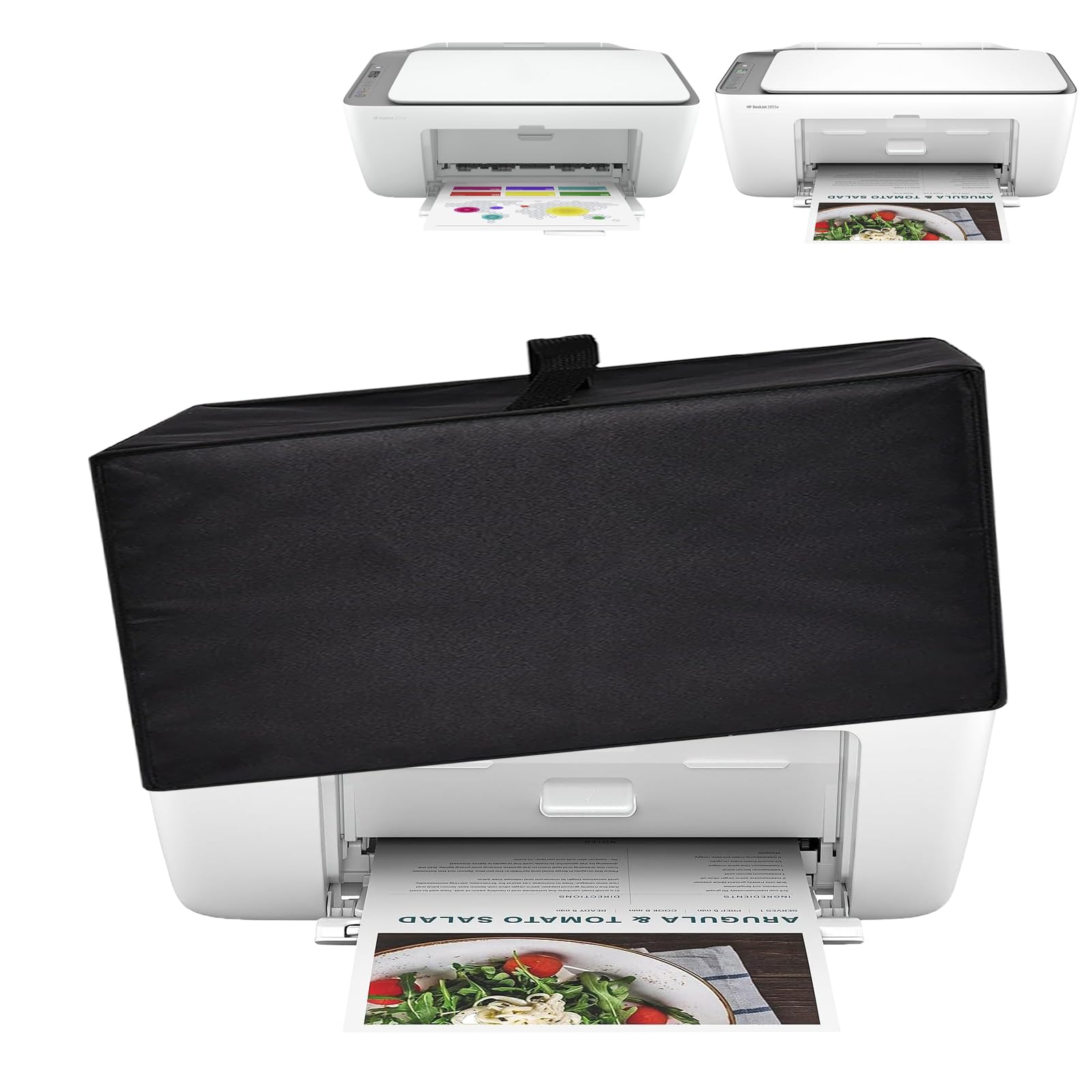 CouldyCasi Printer Dust Cover Anti-Static Heavy Duty Waterproof Nylon fabric Printer Protective Cover Case Compatible with HP DeskJet 2855e/2755e
