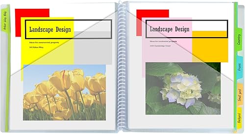 Miniatura 2 de Portafolio C-Line, de polipropileno con espiral, tamaño carta, 1 unidad, Transparente