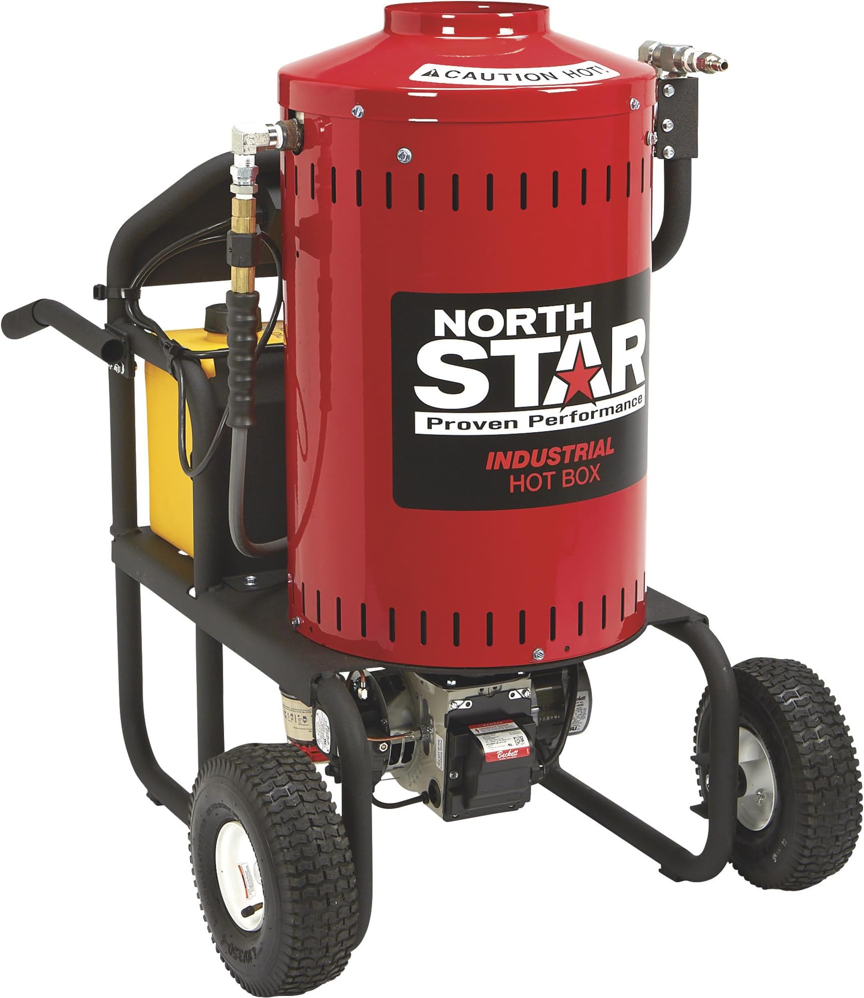 NorthStar Electric Wet Steam Cleaner and Hot Water Commercial Pressure Power Washer Add-on Unit - 4000 PSI, 4 GPM, 115 Volts