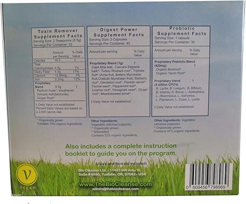 Miniatura 5 de Bio Cleanse - Kit de desintoxicación de hierbas