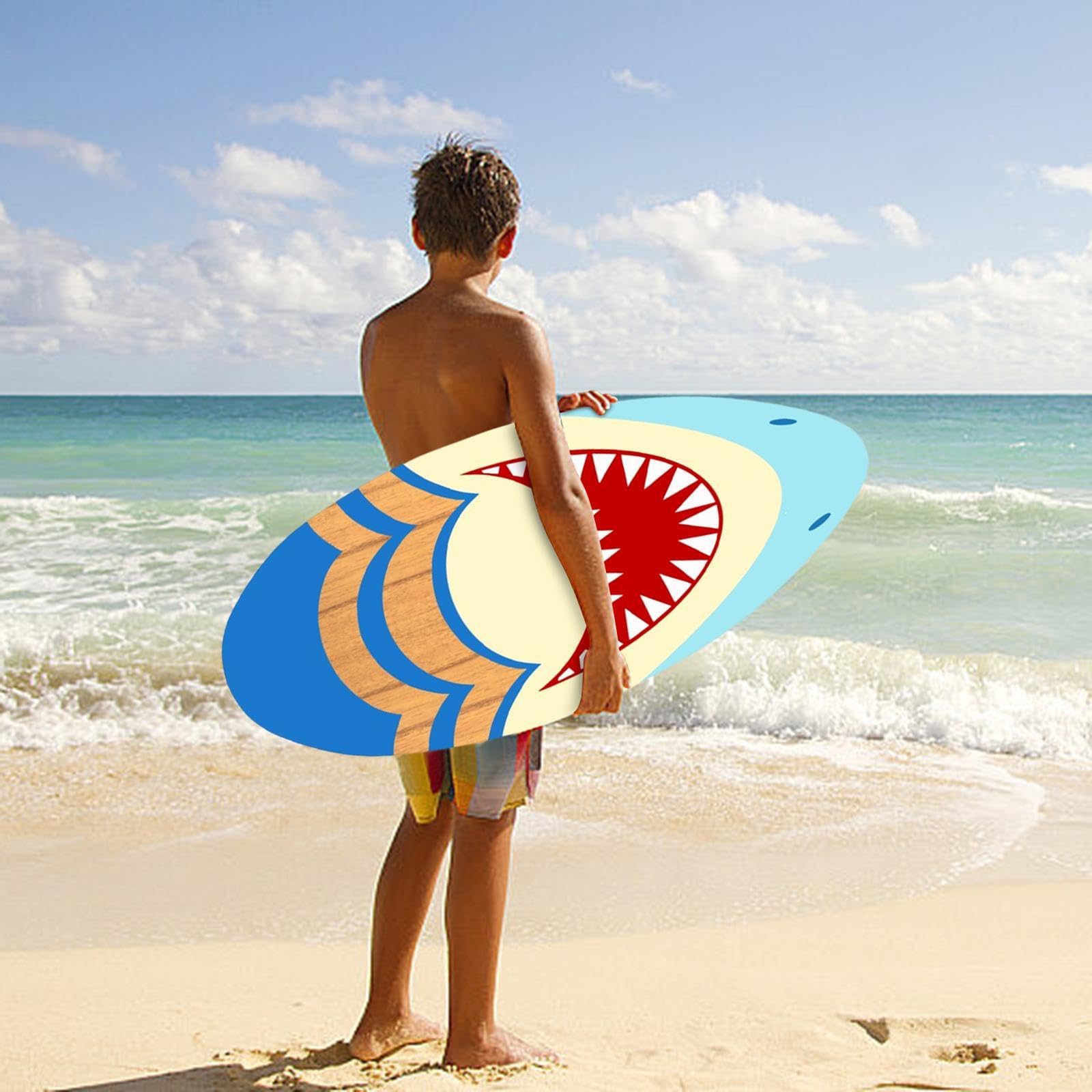 rockible Skimboard Board Holz Skim Board Surf Board für Jungen Mädchen Teens Kinder
