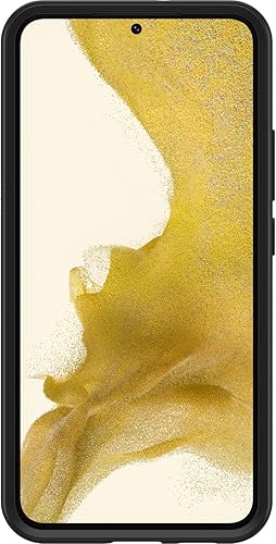 Miniatura 3 de OtterBox Funda para Galaxy S22+ Symmetry Series, color negro, ultra suave, compatible con carga inalámbrica, bordes elevados que protegen la cámara