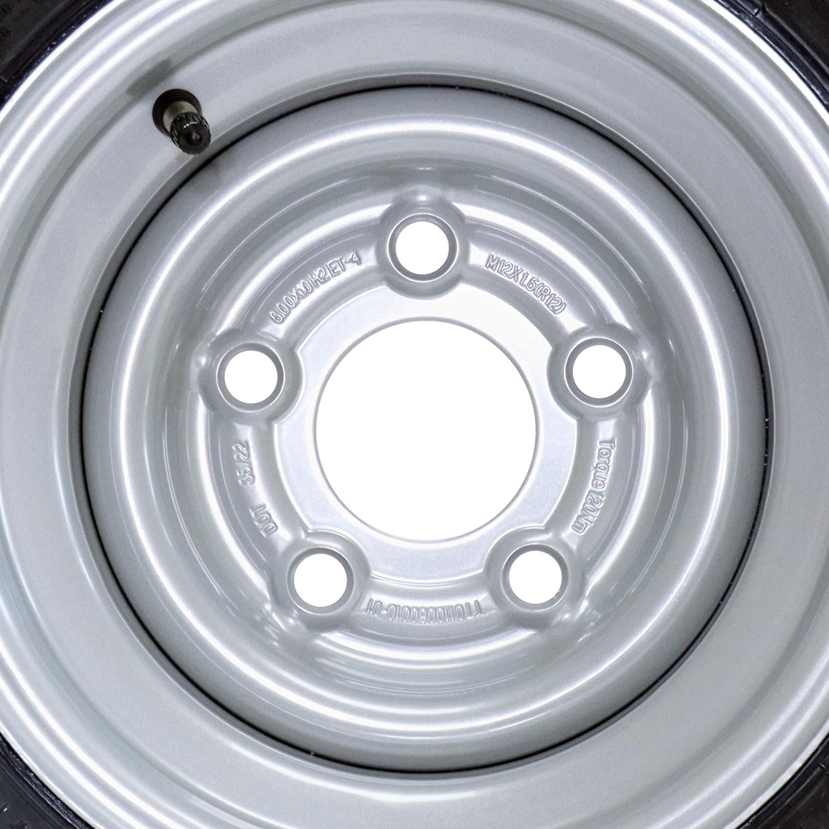 Rimorchio ruota completa 195/55 R10C 98/96N M+S cerchione 6Jx10H2 5x112 ET-4 Trailer Caravan
