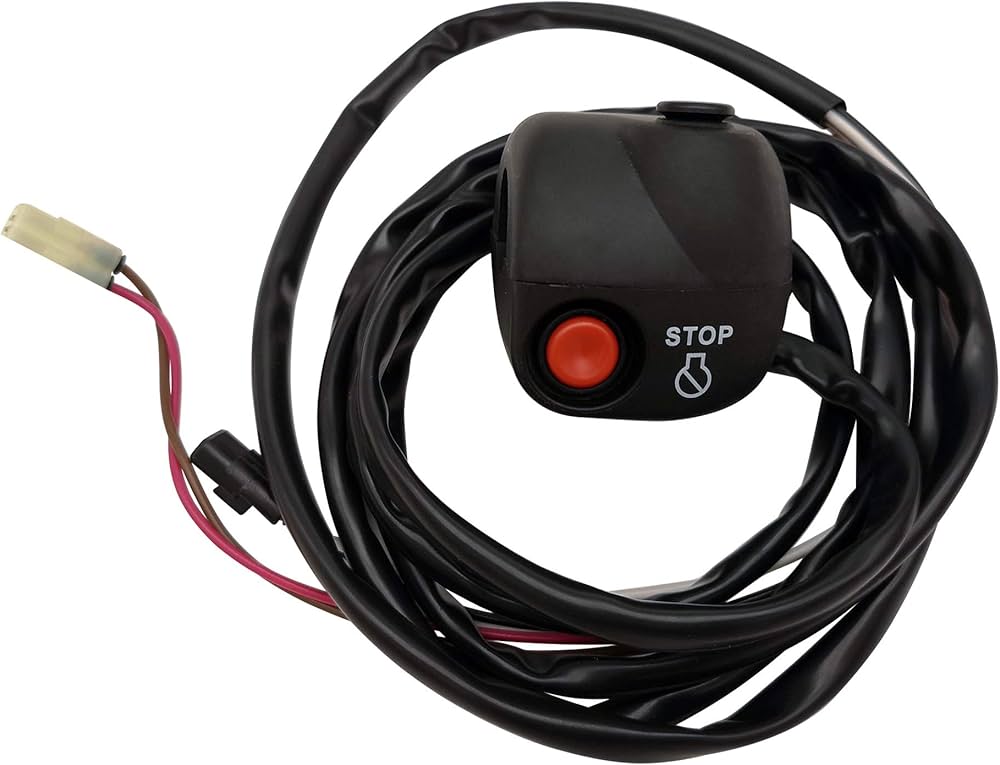 Amazon.com: M MATI Handlebar Start Stop Kill Switch Box Aassy