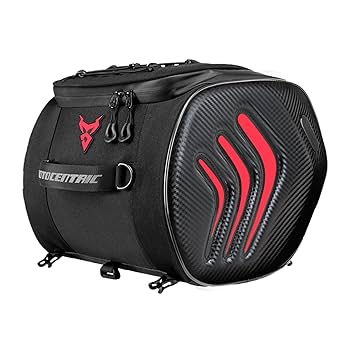 Amazon | MIGHTYDUTY バイク シートバッグ 20L ライト付き