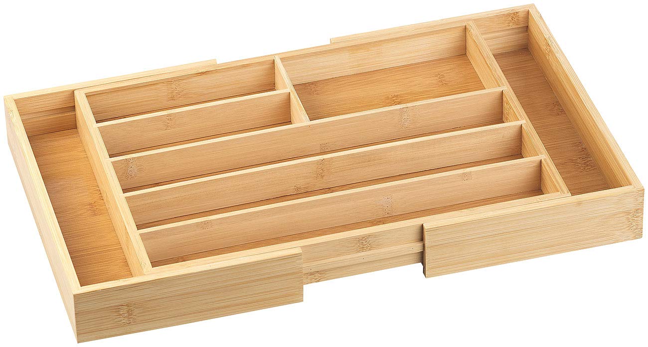 Range-couverts extensible à 6/8 compartiments - x2 [Rosenstein & Söhne]