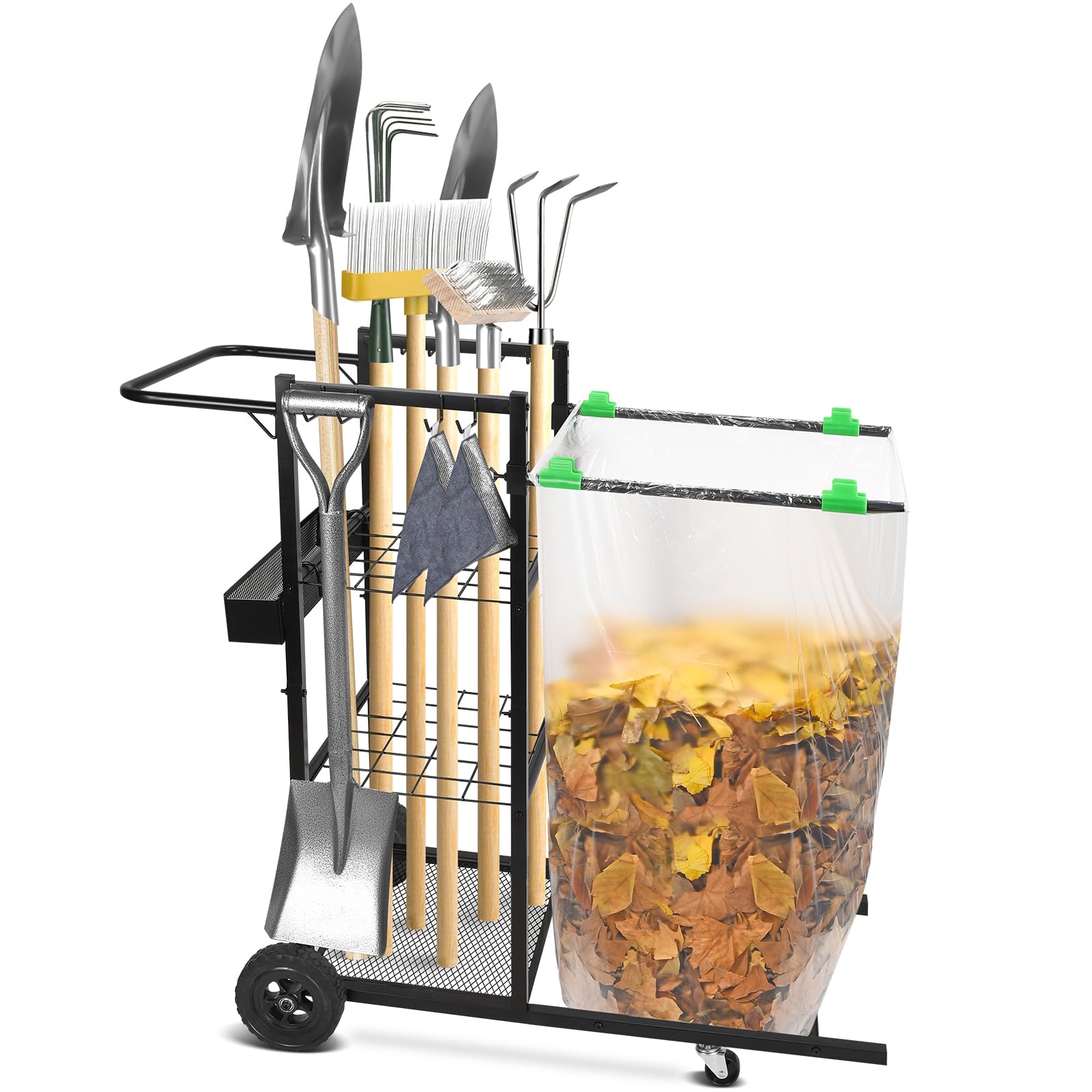 Photo 1 of CAROD Mobile Trash Bag Holder & Organizer Cart