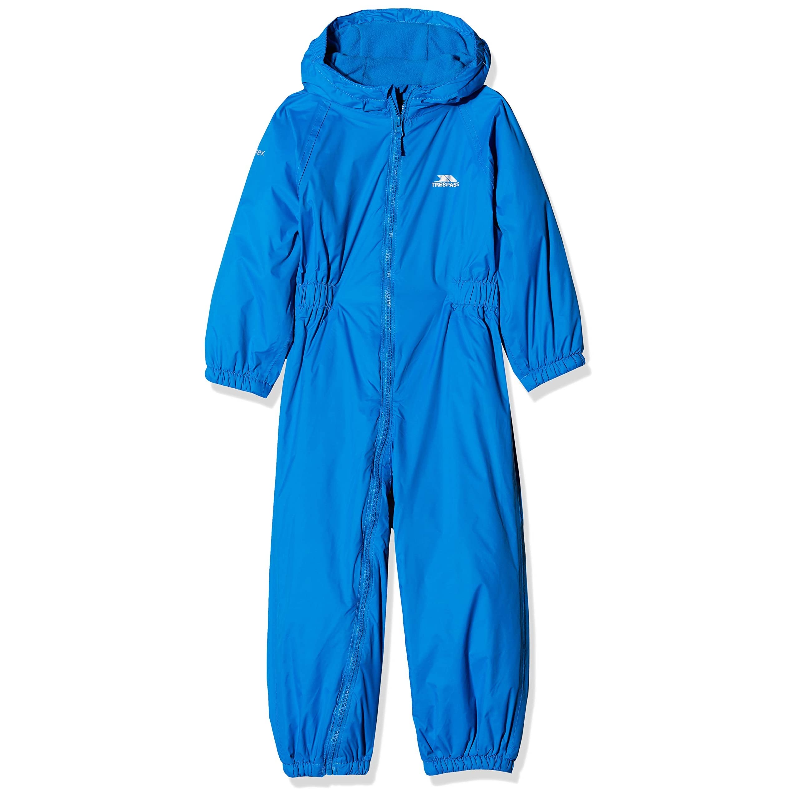 Trespass Children's Padded Waterproof Suit Blue Padded Coats
