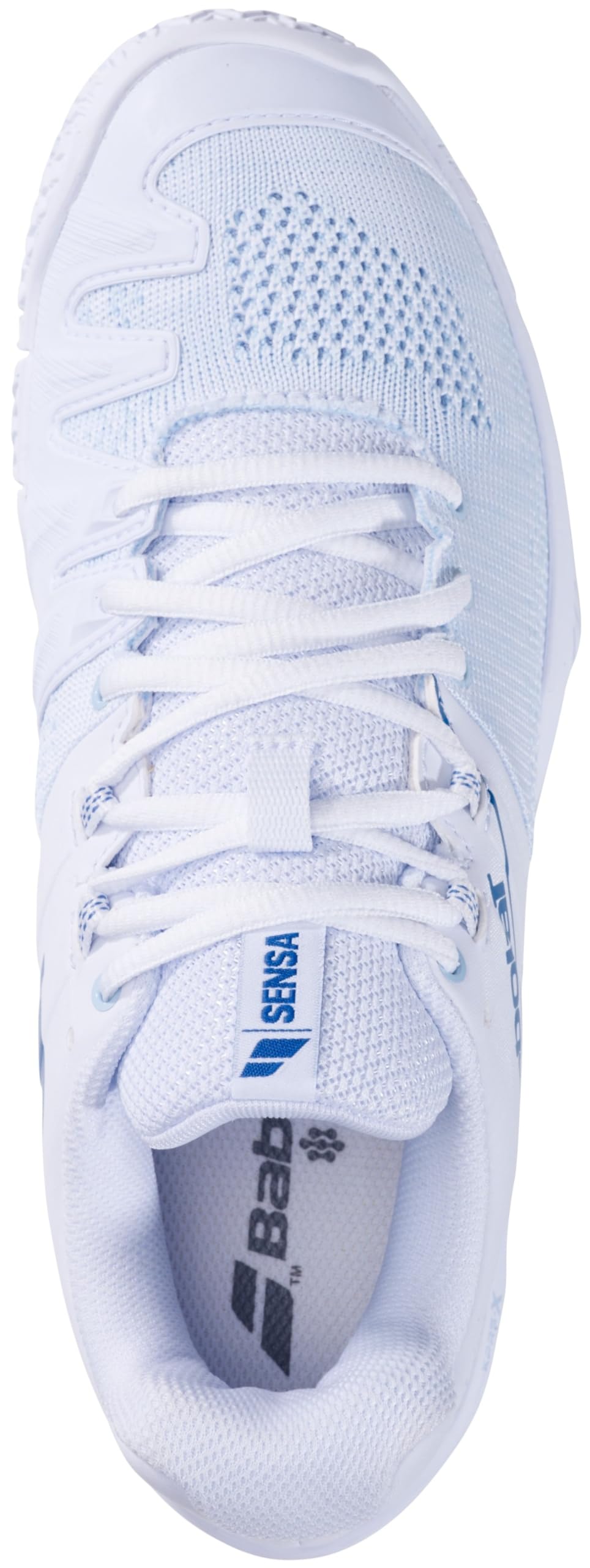 Babolat Damen Sensa Padelschuhe Padelschuh Weiß-Blau Eu Neu