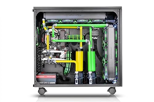 Vista 26 de Thermaltake Core W200 Dual System Capable Extreme Water Cooling XL-ATX Totalmente modular/Desmantelar Apilable Certificado Tt Super Tower Computador