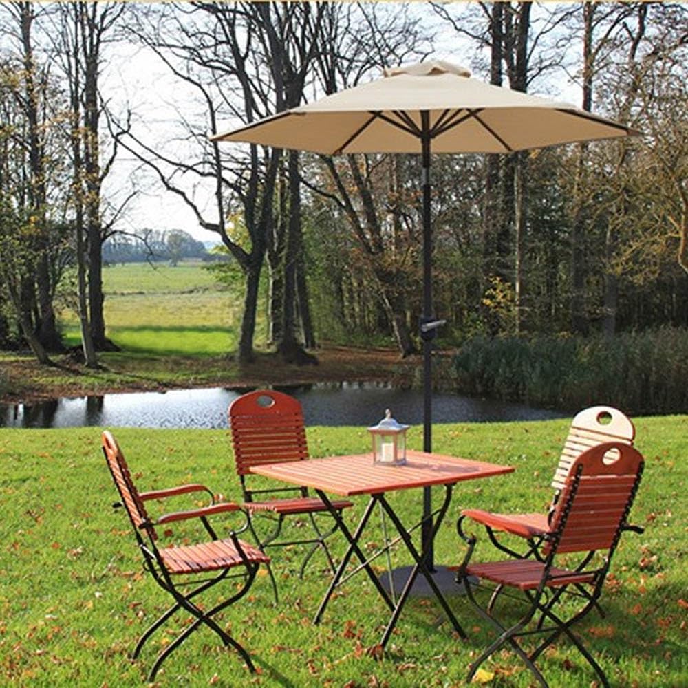 6 Arms/8 Arms Patio Umbrella Replacement Canopy, 8ft 9ft 10ft Garden Parasol Covers, UV Protection Replacement Fabric for Market Table Umbrella(Purple,300cm/10ft-6ribs)