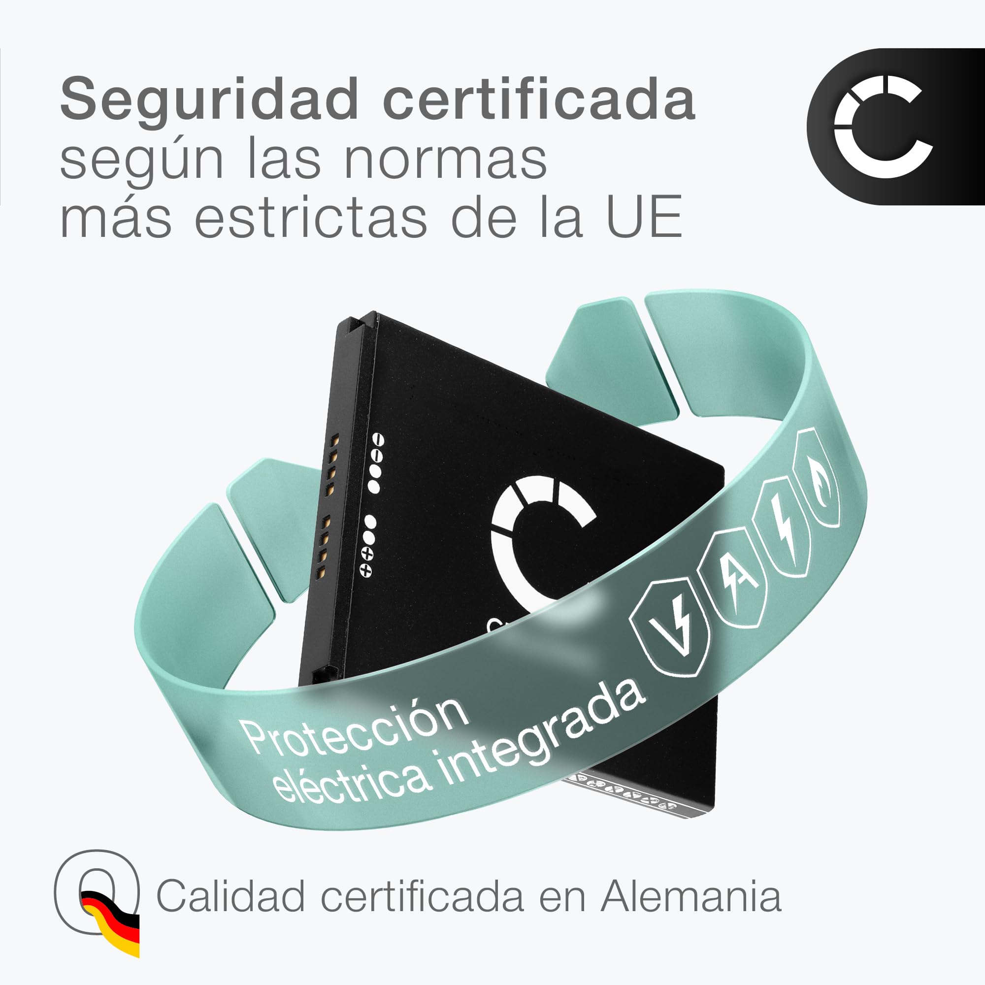 CELLONIC 1x Batería Compatible con Unitech EA630, Plus, 1400-900057G | 1x, (3900mAh-3.85V-Ion de litio), Escáner códigos de barras Batería