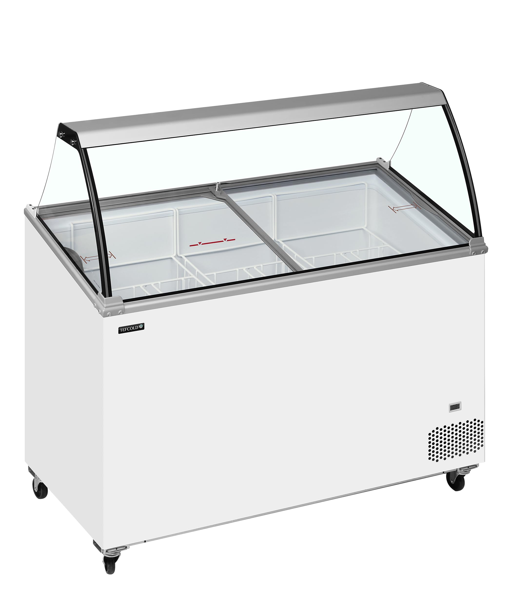 Vitrine congélateur de crème glacée IC SCE-SO - Tefcold