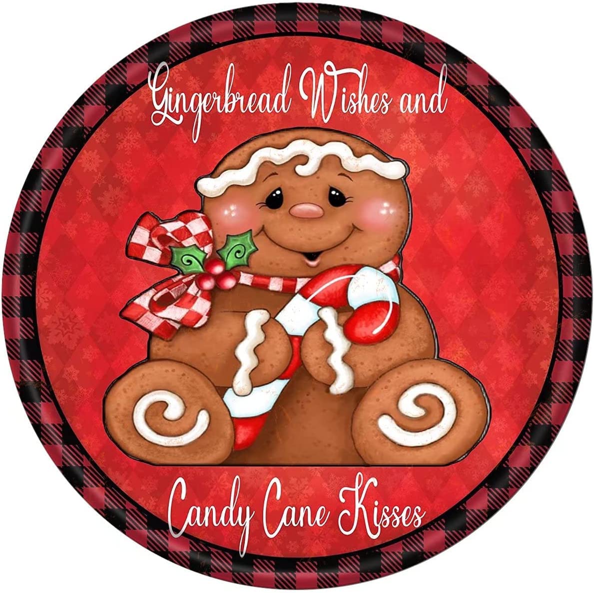 Amazon.com: Round Metal Tin Sign Rustic Wall Decor Wall Plaque