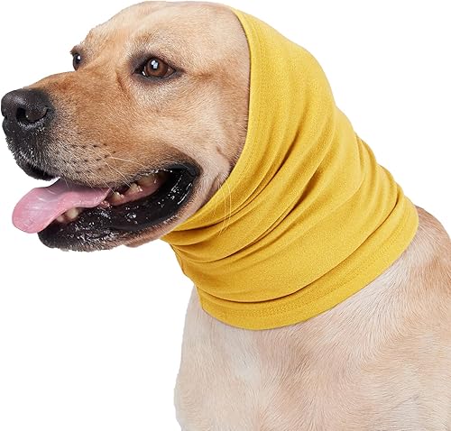 Cubiertas silenciosas para los oídos para perros, para protección de oídos, orejeras calmantes para perros medianos y grandes, capucha para aliviar