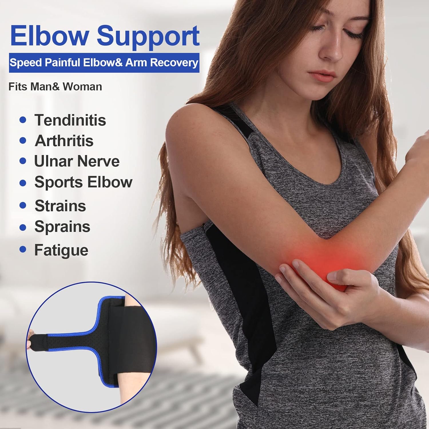 Elbow Brace, Tendonitis and Tennis Elbow pain Ubuy South Africa