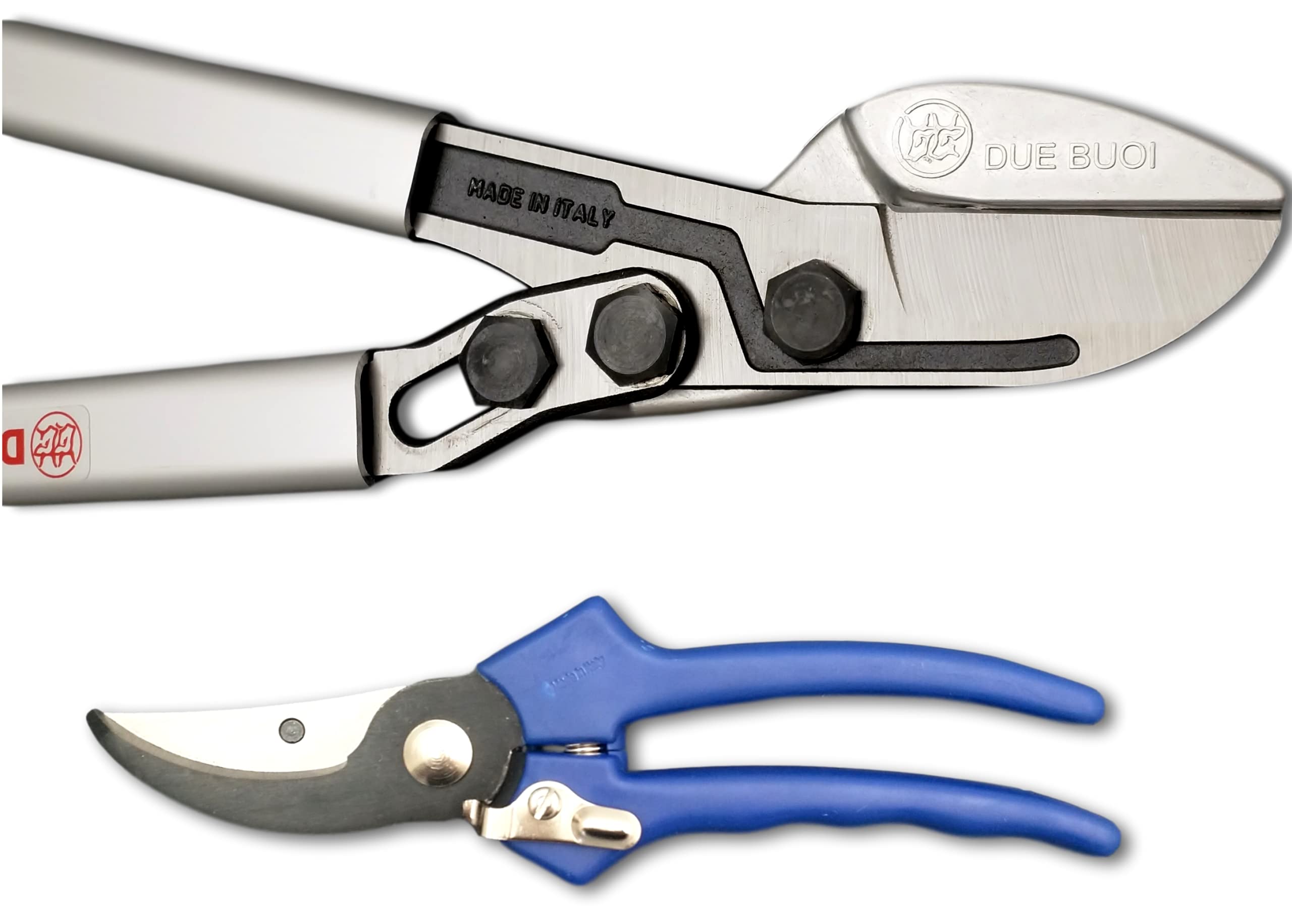DUE BUOI KIT OF PLASTIC HANDLE PRUNER 149/22 - LOPPER 170/80